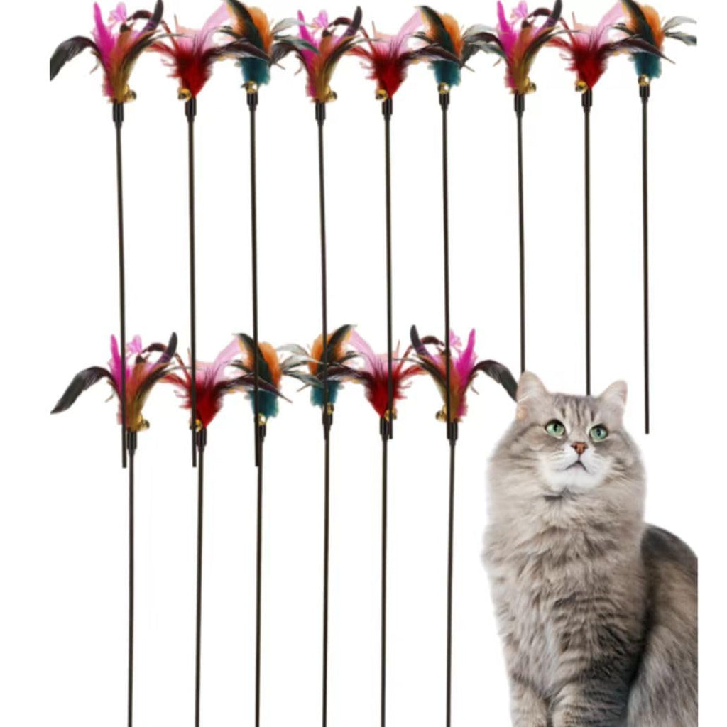15 pc Cat Feather Wand